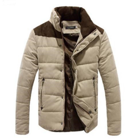 Warm Causal Parkas Male Outerwear Windbreak Jackets Coats